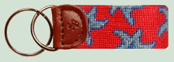 Star in Stripe Key Fob